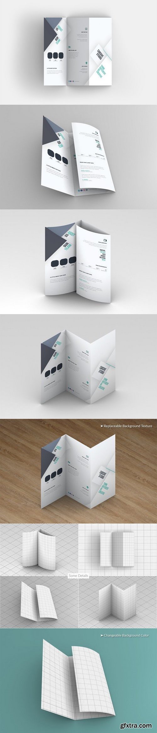 CM - Trifold Brochure Mock-Up 1843818