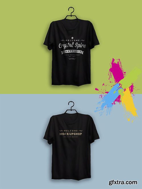 CreativeMarket - T-shirt Mockup 2145319