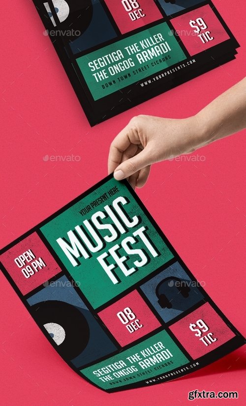 GraphicRiver - Music Fest Flyer 21142375