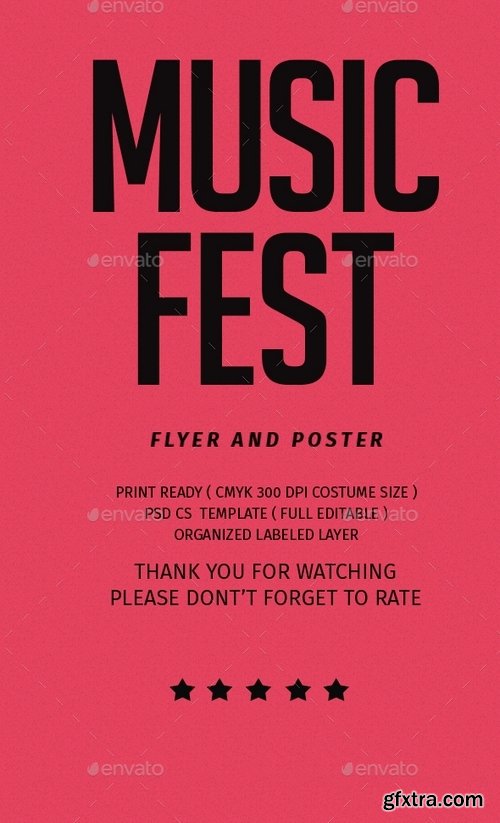 GraphicRiver - Music Fest Flyer 21142375