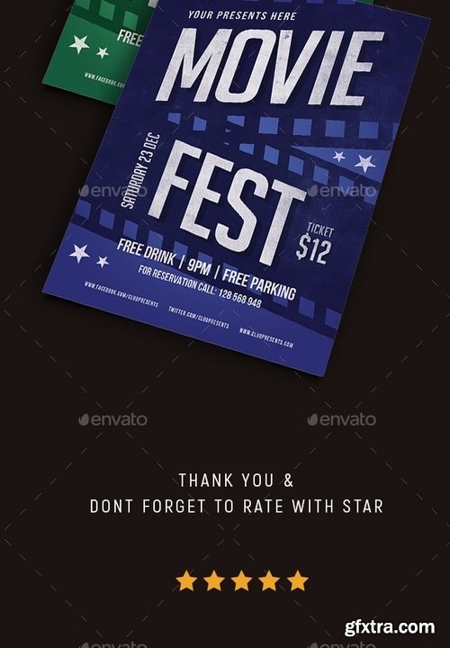 GraphicRiver - Movie Fest Flyer 21142369