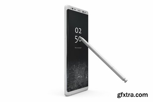CM - Samsung Galaxy Note 8 Mockup 2133094