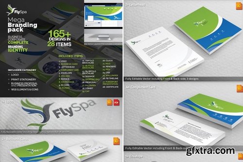 Corporate Identity Mega Branding Pack