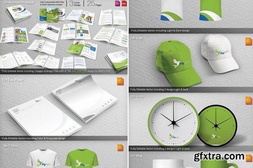 Corporate Identity Mega Branding Pack