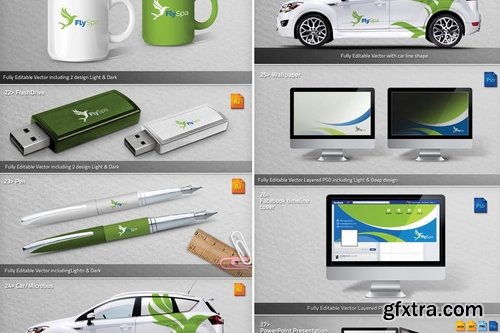 Corporate Identity Mega Branding Pack