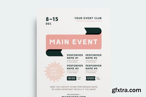 Multipurpose Poster Template, vol6