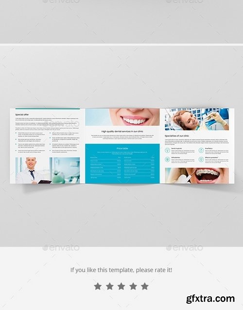 GraphicRiver - Brochure – Dentist Tri-Fold Square 21125977