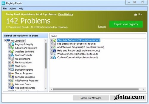 Glary Registry Repair 5.0.1.87 Multilingual