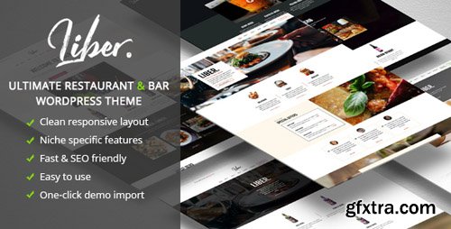 ThemeForest - Liber v1.0.4 - Ultimate Restaurant & Bar WordPress Theme - 19472502