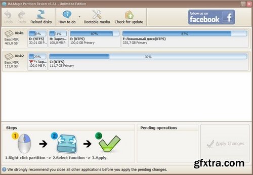 download the new version for android IM-Magic Partition Resizer Pro 6.8 / WinPE