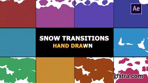 Snow Transitions - After Effects