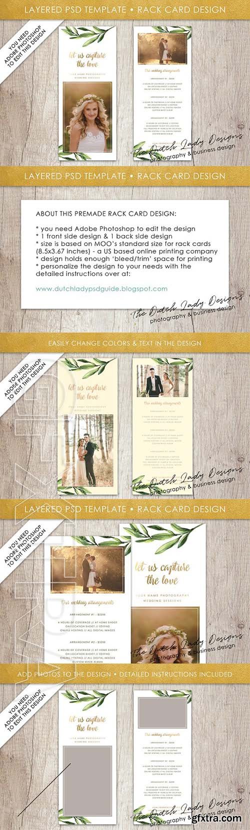 CreativeMarket - PSD Photo Rack Card Template 9 2145240