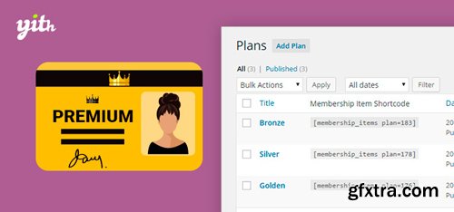 YiThemes - YITH WooCommerce Membership v1.3.4