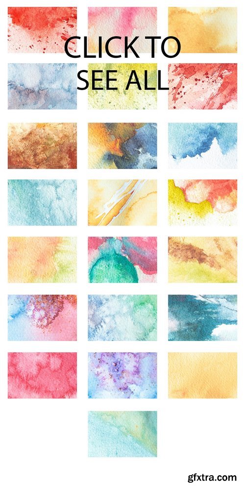 CM - 50%off Watercolor Backgrounds Bundle 1432602