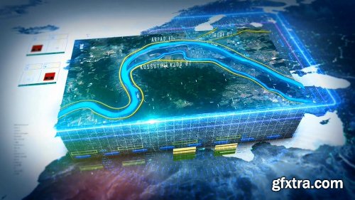 Videohive Digital Earth Motion Graphics 18998389