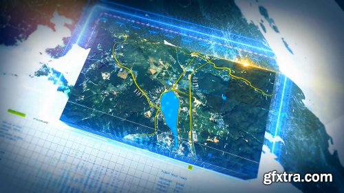 Videohive Digital Earth Motion Graphics 18998389