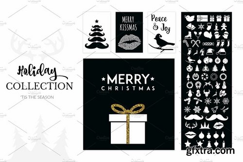 CM - Holiday Font Bundle 60% Off 2134712