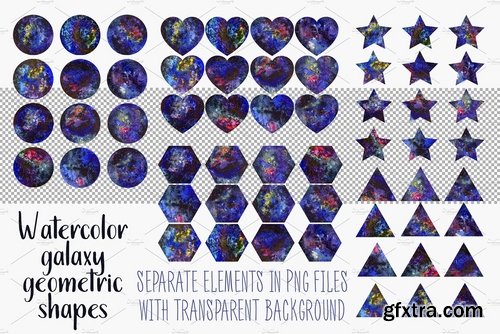 CM - Watercolor Geometric shapes 2140841