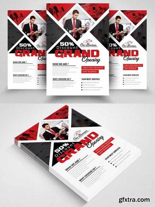 CM - Grand Opening Flyer Template 1825821