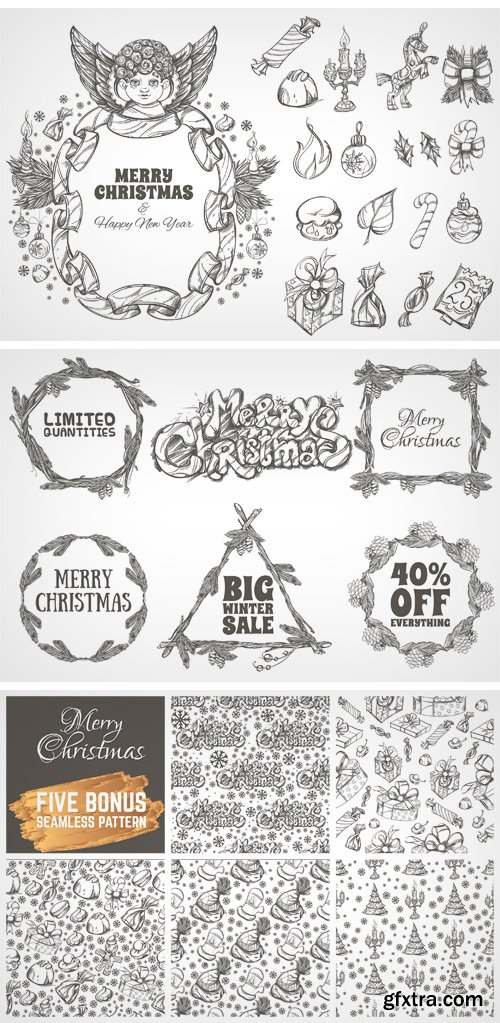 CM - Merry Christmas Beautiful Design Kit 2072603