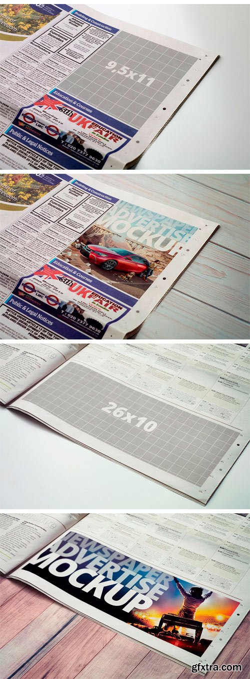 CM - Newspaper Advertise Mockup 2085945