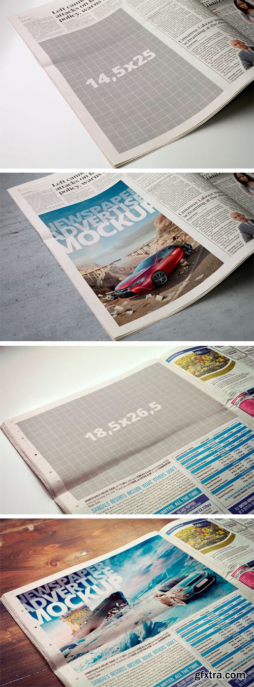 CM - Newspaper Advertise Mockup 2085945