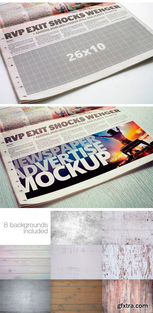 CM - Newspaper Advertise Mockup 2085945