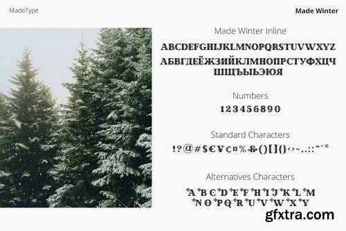 Made Winter Font Family