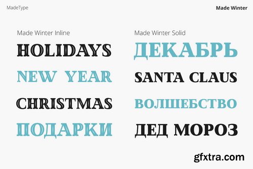 Made Winter Font Family