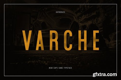 CM - Varche Caps Typeface 2109501