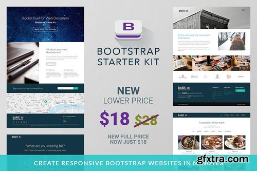 Bootstrap Starter Kit - XMAS Bundle - CM 2137375