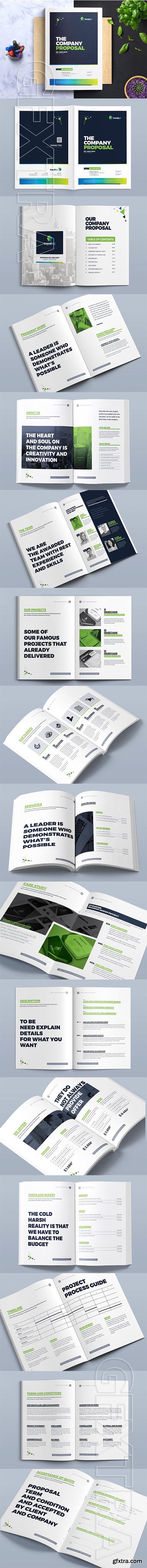 CreativeMarket - Corporate Project Proposal Template 2129175