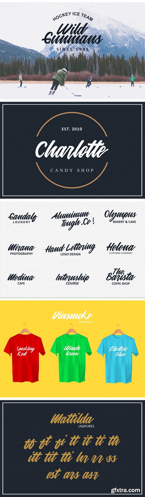 Mattilda Handwritten Typeface