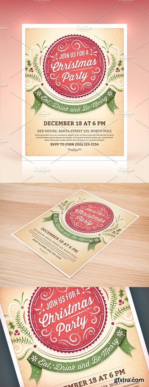 CM - Christmas Party Invitation 437313