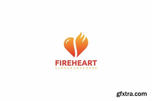 Fire Heart Logo