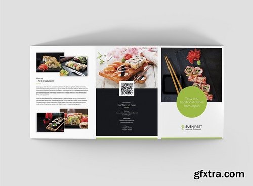 Brochure – Sushi Restaurant Tri-Fold A5