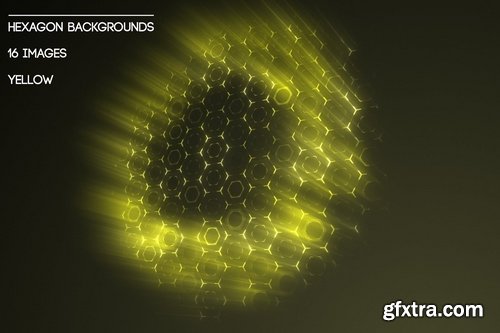 Hexagon Backgrounds Huge Pack