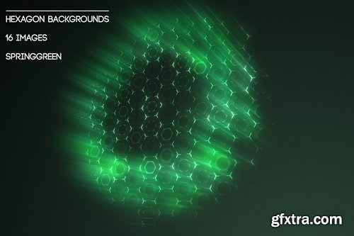 Hexagon Backgrounds Huge Pack