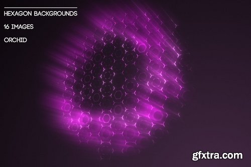 Hexagon Backgrounds Huge Pack