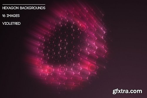 Hexagon Backgrounds Huge Pack