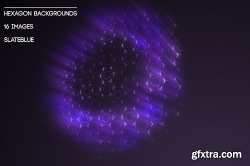 Hexagon Backgrounds Huge Pack