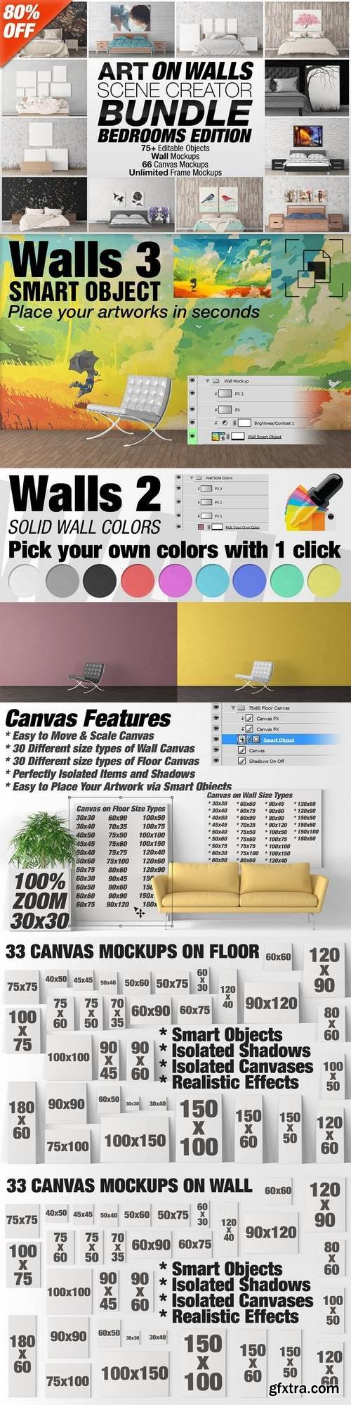 CM - Art On Walls Scene Creator Bundle V2 1442232