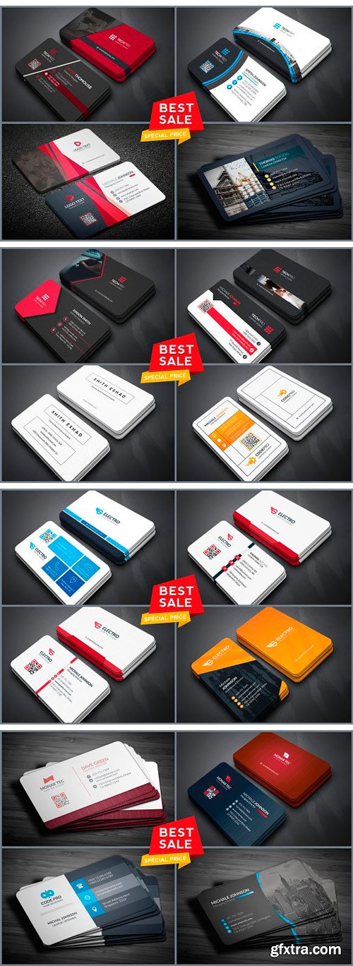 CM - 38 Clean Business Card Bundle 2101800