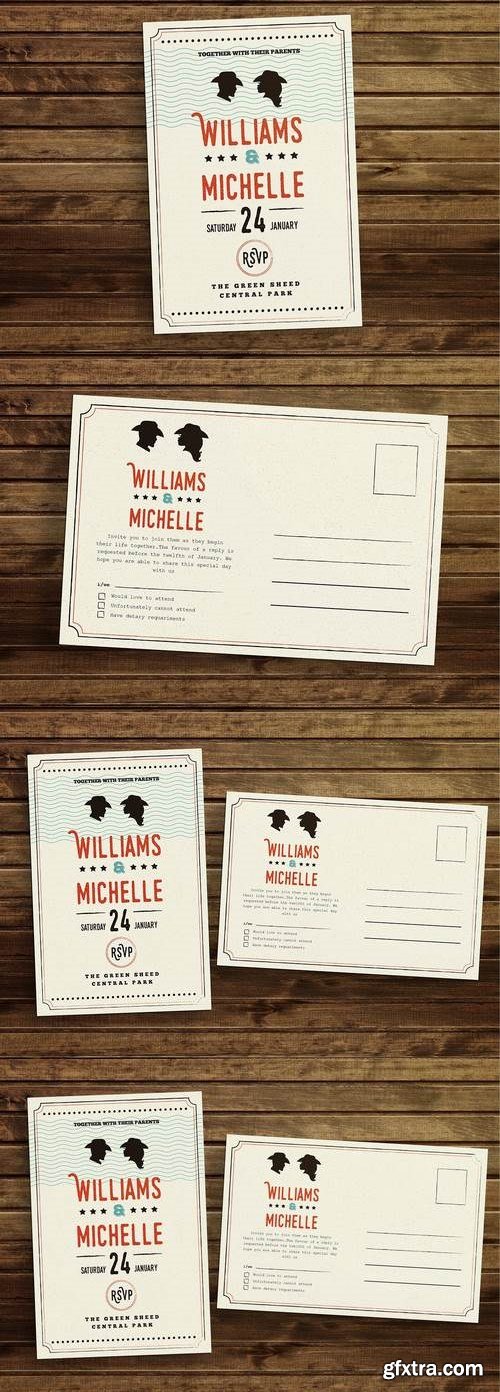 Country Wedding Invitation