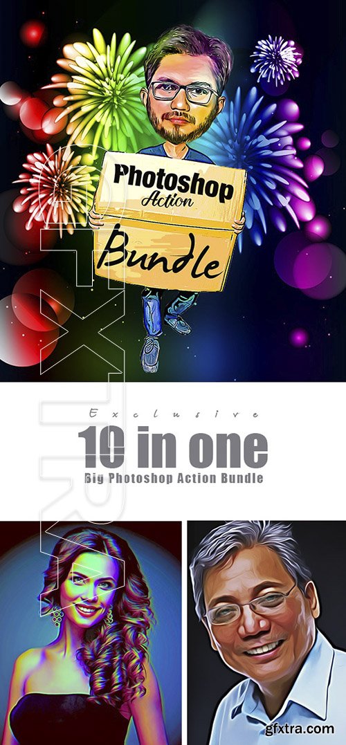 GraphicRiver - Photoshop Action Bundle 21142255