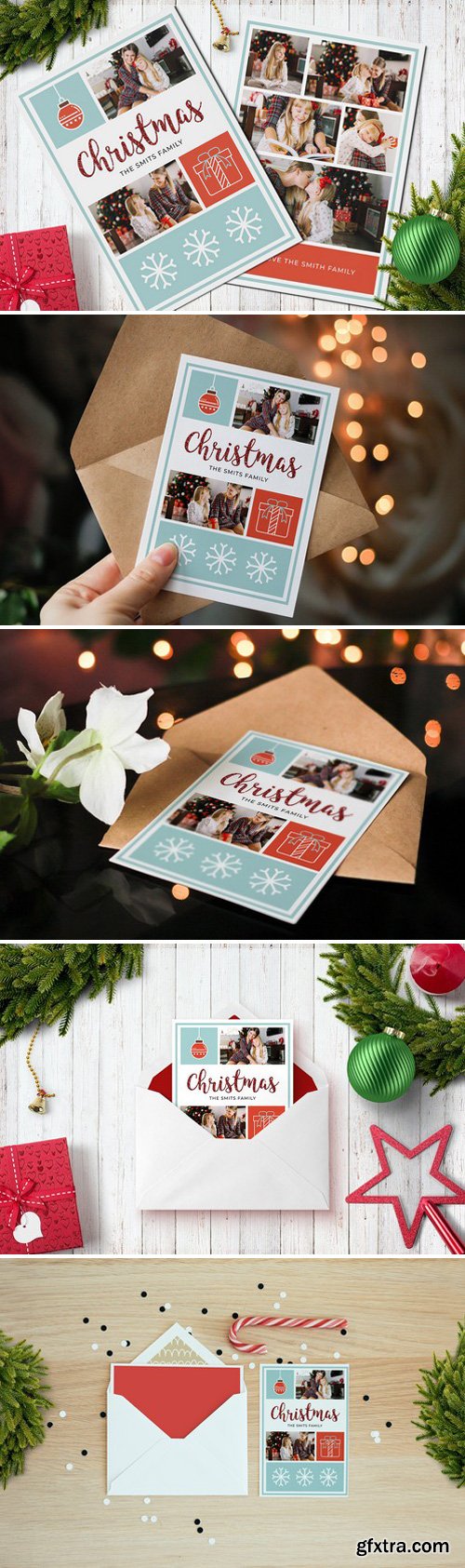 CM - Christmas Postcard Template 5x7 V2 2104369