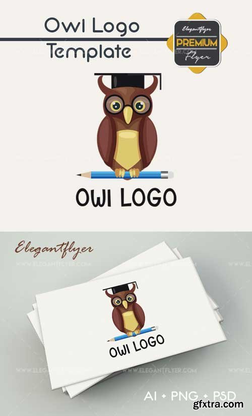 Owl Logo V1 Premium Logo Template