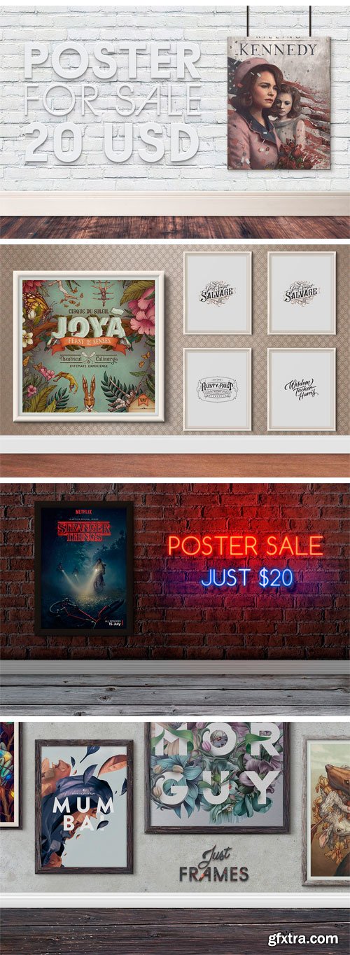 CM - Just Frames - Prints Mockups 2113402