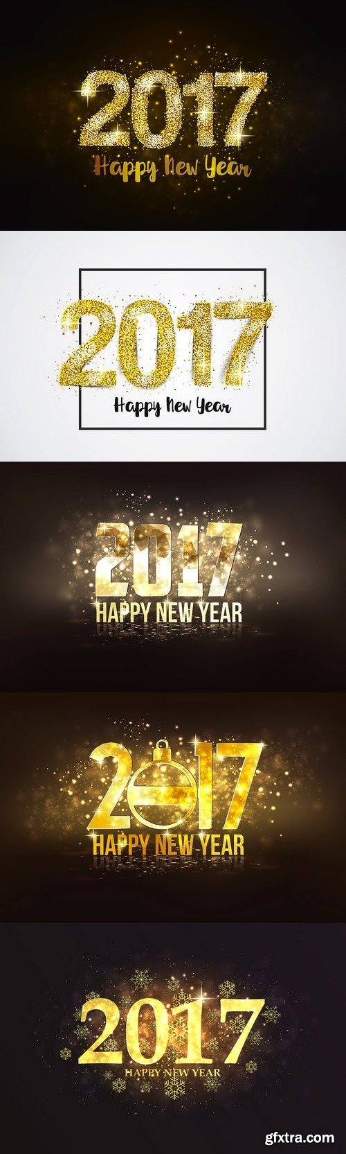 CM - Set of Happy New Year backgrounds 1067669