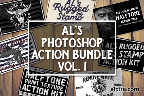 CM - ALs Photoshop Action Bundle Vol1 2139061